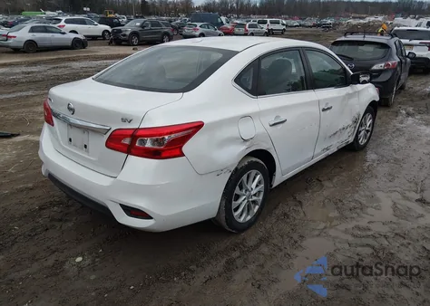 2018 Nissan Sentra Sv z USA, uszkodzony, nr VIN 3N1AB7AP3JY305344